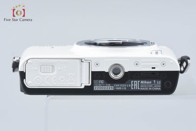 Used: Nikon 1 S2 White Mirrorless Interchangeable Lens Camera