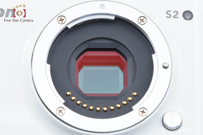 Used: Nikon 1 S2 White Mirrorless Interchangeable Lens Camera