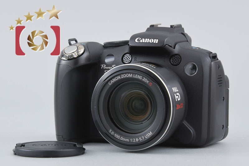 [Used] Canon PowerShot SX1 IS Black Compact Digital Camera