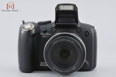 [Used] Canon PowerShot SX1 IS Black Compact Digital Camera