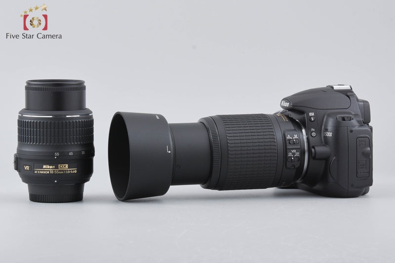 美品 ニコン Nikon D5000 ダブルズームレンズキット 返品保証 Amazon | Nikon デジタル一眼レフカメラ D5000 ダブルズームキット