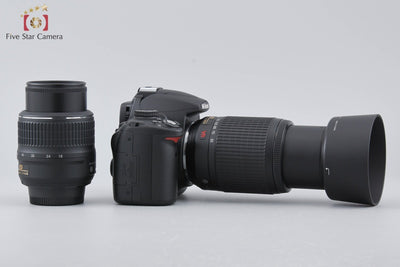 [Used] Nikon D5000 Double Zoom Lens Kit, Low Shutter Count
