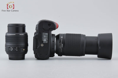 [Used] Nikon D5000 Double Zoom Lens Kit, Low Shutter Count