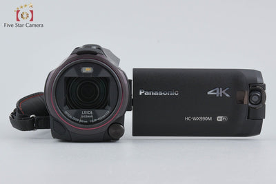【中古】Panasonic パナソニック HC-WX990M ブラック デジタル4Kビデオカメラ