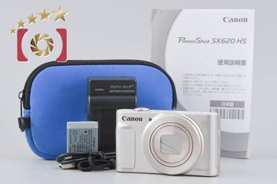 [Used] Canon PowerShot SX620 HS White Compact Digital Camera