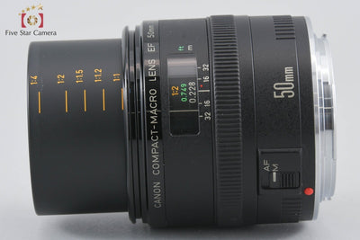 [Used] Canon EF 50mm f/2.5 Compact Macro