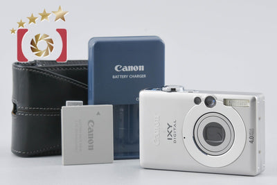 【中古】Canon キヤノン IXY Digital 50 シルバー コンパクトデジタルカメラ