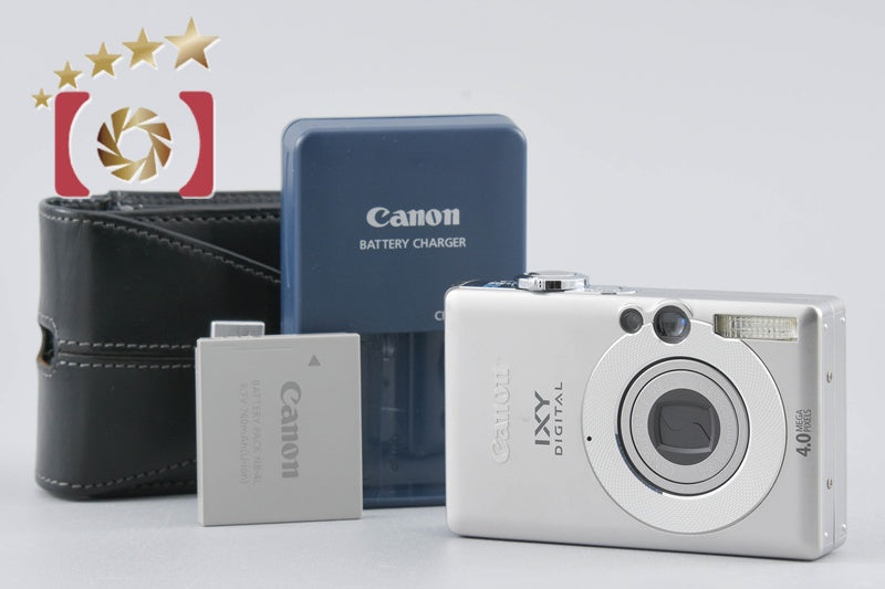 【中古】Canon キヤノン IXY Digital 50 シルバー コンパクトデジタルカメラ