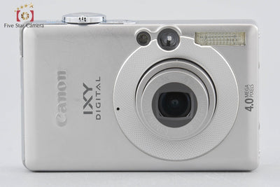 【中古】Canon キヤノン IXY Digital 50 シルバー コンパクトデジタルカメラ
