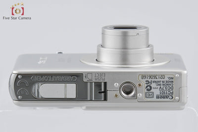 【中古】Canon キヤノン IXY Digital 50 シルバー コンパクトデジタルカメラ