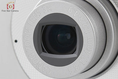 【中古】Canon キヤノン IXY Digital 50 シルバー コンパクトデジタルカメラ