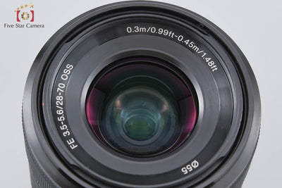 [Used] SONY Sony FE 28-70mm f/3.5-5.6 OSS SEL2870