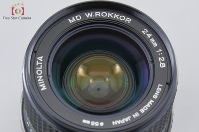 [Used] MINOLTA MD W.ROKKOR 24mm f/2.8