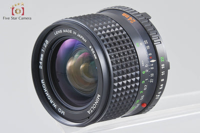 [Used] MINOLTA MD W.ROKKOR 24mm f/2.8