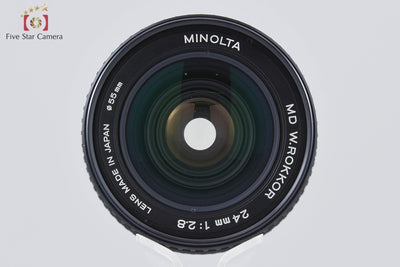 [Used] MINOLTA MD W.ROKKOR 24mm f/2.8