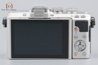 【中古】OLYMPUS オリンパス PEN Lite E-PL7 シルバー ミラーレス一眼カメラ シャッター回数僅少