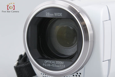 【中古】Panasonic パナソニック HC-V480MS ホワイト デジタルハイビジョンビデオカメラ