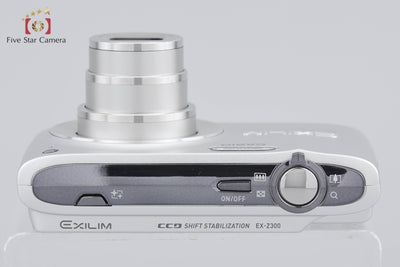 [Used] CASIO Casio EXILIM EX-Z300 Silver Compact Digital Camera with Original Box