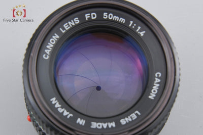 [Used] Canon New FD 50mm f/1.4