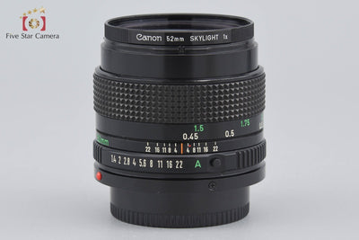 [Used] Canon New FD 50mm f/1.4