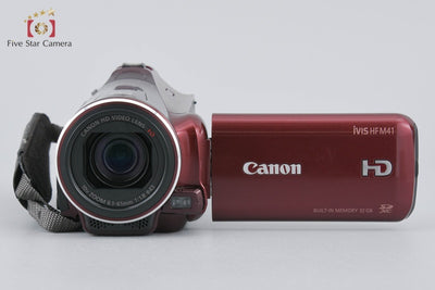 [Used] Canon iVIS HF M41 Red Camcorder