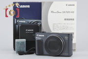 [Used] Canon PowerShot SX720 HS Black Compact Digital Camera with Original Box