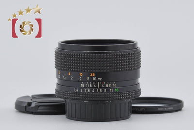 【中古】CONTAX コンタックス Carl Zeiss Planar 50mm f/1.4 T* MMJ
