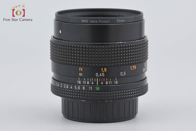 【中古】CONTAX コンタックス Carl Zeiss Planar 50mm f/1.4 T* MMJ
