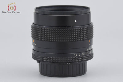 【中古】CONTAX コンタックス Carl Zeiss Planar 50mm f/1.4 T* MMJ