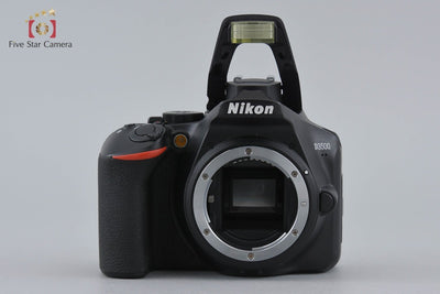 【中古】Nikon ニコン D3500 ダブルズームキット シャッター回数僅少 元箱付き