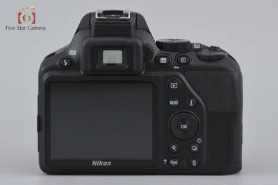 【中古】Nikon ニコン D3500 ダブルズームキット シャッター回数僅少 元箱付き