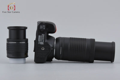 【中古】Nikon ニコン D3500 ダブルズームキット シャッター回数僅少 元箱付き