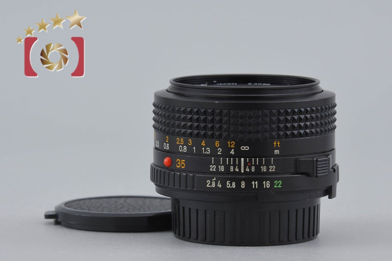 【中古】MINOLTA ミノルタ New MD 35mm f/2.8