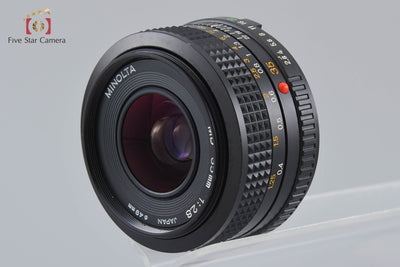 【中古】MINOLTA ミノルタ New MD 35mm f/2.8