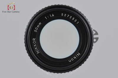 【中古】Nikon ニコン Ai-S NIKKOR 50mm f/1.4