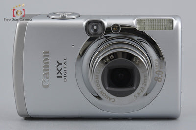 【中古】Canon キヤノン IXY Digital 810 IS シルバー コンパクトデジタルカメラ