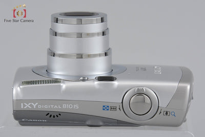 【中古】Canon キヤノン IXY Digital 810 IS シルバー コンパクトデジタルカメラ
