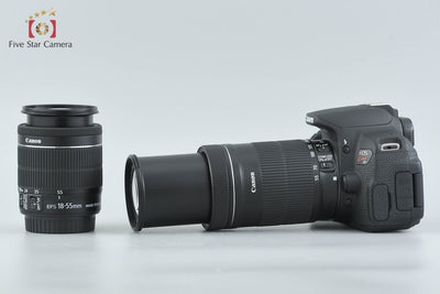 【中古】Canon キヤノン EOS Kiss X7i ダブルズームキット シャッター回数僅少