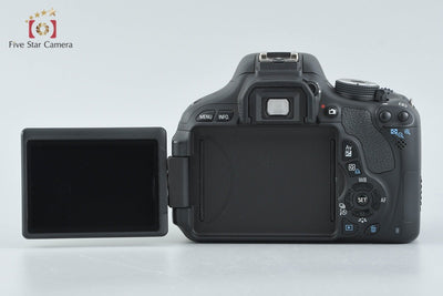 【中古】Canon キヤノン EOS Kiss X5 ダブルズームレンズキット シャッター回数僅少