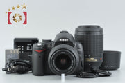 【中古】Nikon ニコン D5000 ダブルズームレンズキット シャッター回数僅少