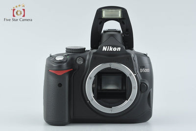 【中古】Nikon ニコン D5000 ダブルズームレンズキット シャッター回数僅少