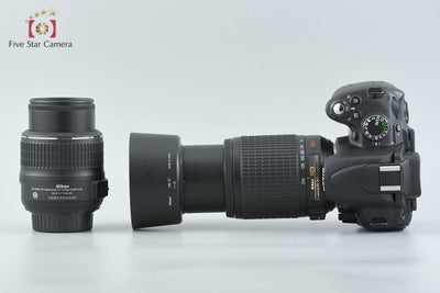 【中古】Nikon ニコン D5000 ダブルズームレンズキット シャッター回数僅少