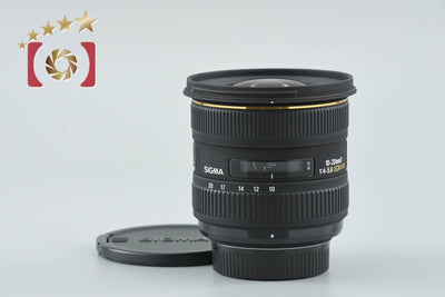 【中古】SIGMA シグマ 10-20mm f/4-5.6 EX DC HSM ニコン用
