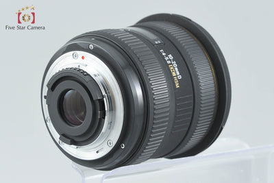 【中古】SIGMA シグマ 10-20mm f/4-5.6 EX DC HSM ニコン用