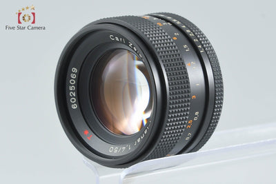 【中古】CONTAX コンタックス Carl Zeiss Planar 50mm f/1.4 T* AEJ