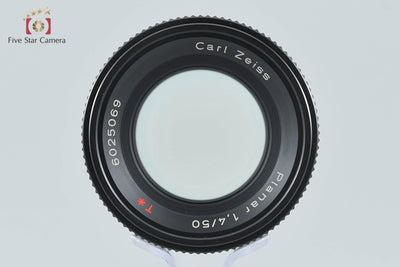 【中古】CONTAX コンタックス Carl Zeiss Planar 50mm f/1.4 T* AEJ