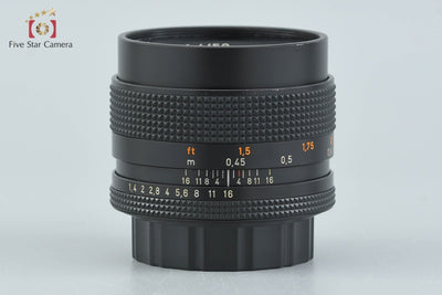 【中古】CONTAX コンタックス Carl Zeiss Planar 50mm f/1.4 T* AEJ