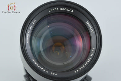 【中古】ZENZA BRONICA ゼンザブロニカ ZENZANON-PE 100-220mm f/4.8 Aspherical IF ETR用 元箱付き