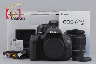 【中古】Canon キヤノン EOS Kiss X5 EF-S 18-55 IS II レンズキット 元箱付き