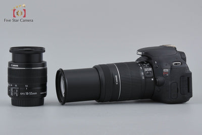 【中古】Canon キヤノン EOS Kiss X5 ダブルズームレンズキット